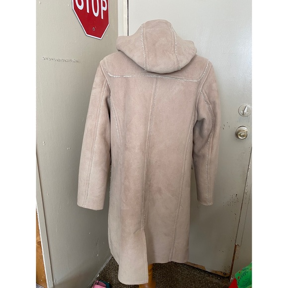 Gap Faux Shearling Long Coat - Picture 3 of 3